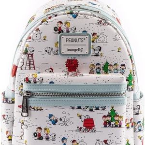 Loungefly Peanuts Christmas Backpack